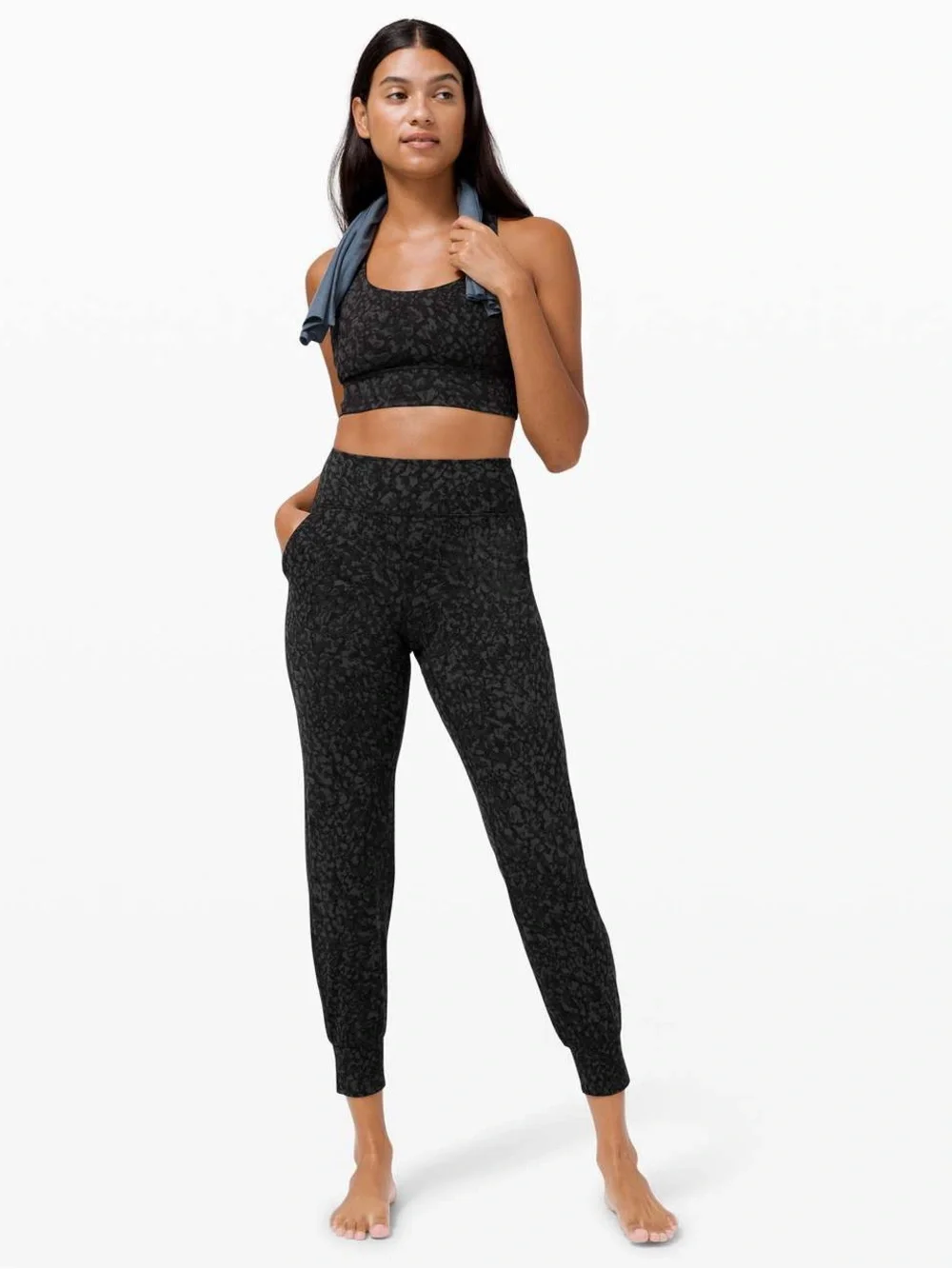 Lululemon – Align Jogger 28” – Wild Thing Camo Deep Coal Multi – Sz. 6